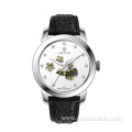 Butterfly Hollow Mechanical Watch For Lady's